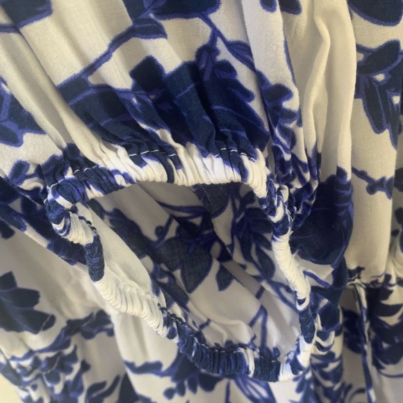 SZ SP Vix Paula Hermanny Blue/White Cover-Up - Picture 9 of 11